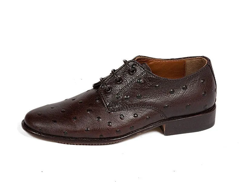 1477 Cherei Ostrich Shoes-Brown