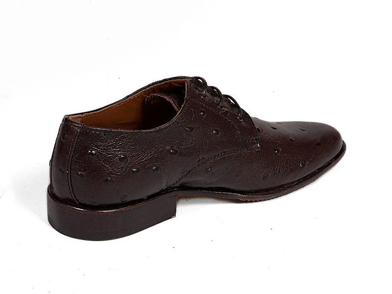 1477 Cherei Ostrich Shoes-Brown