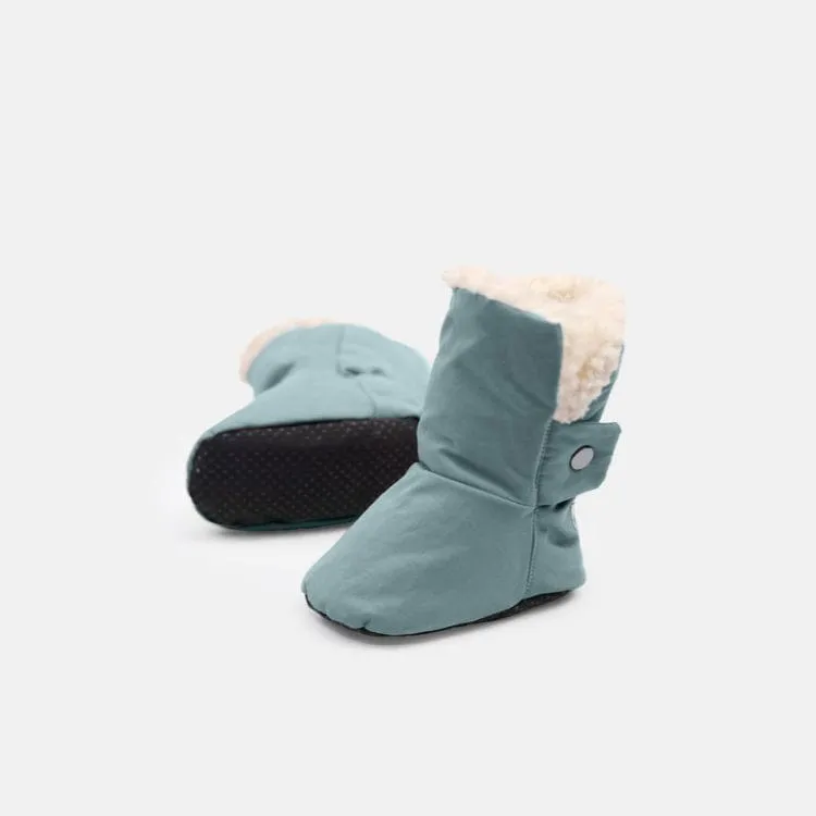 7AM Benji Sherpa Baby Booties - Mirage