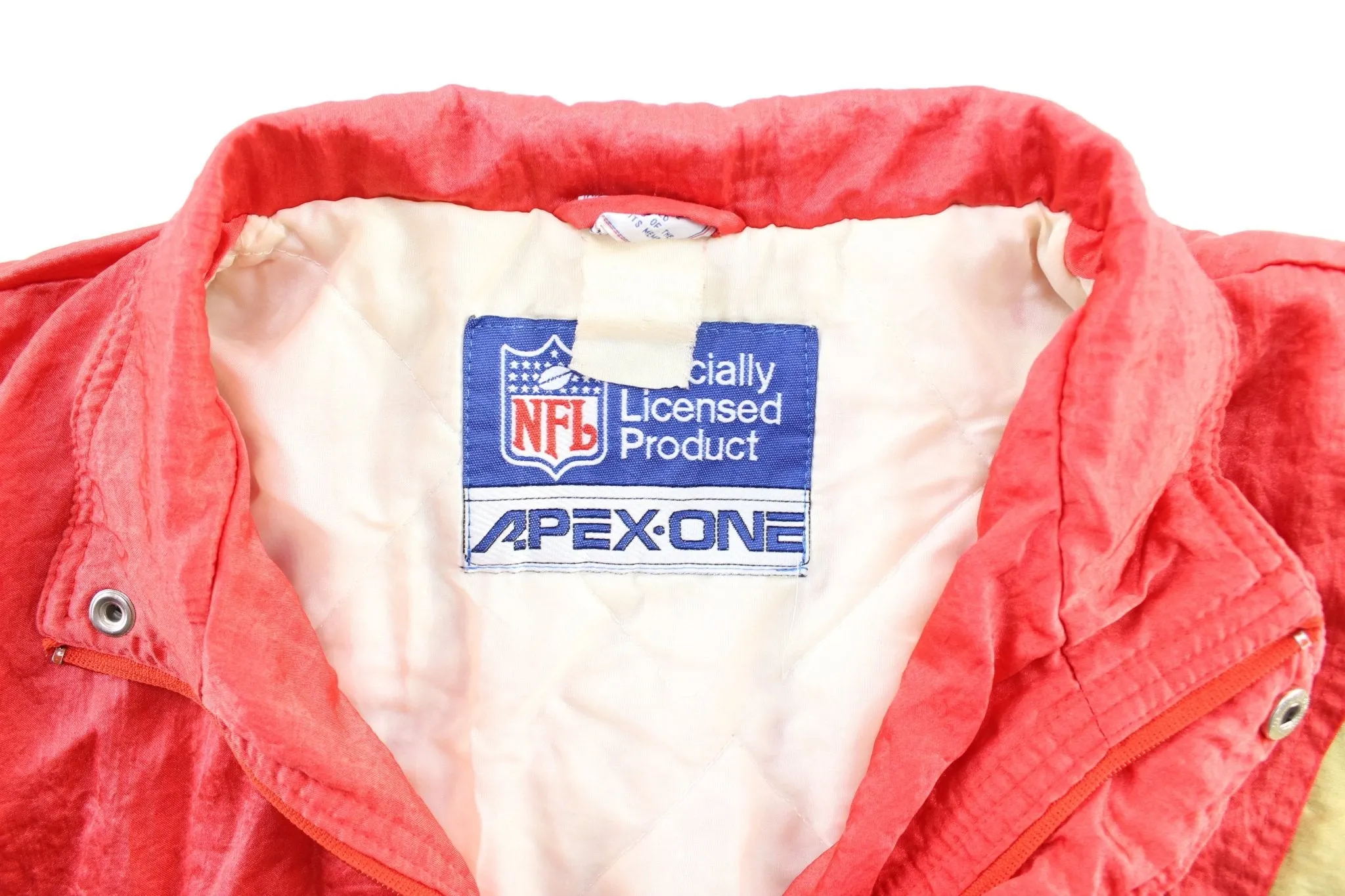 90's San Francisco 49ers Embroidered Apex One Zip Up Jacket