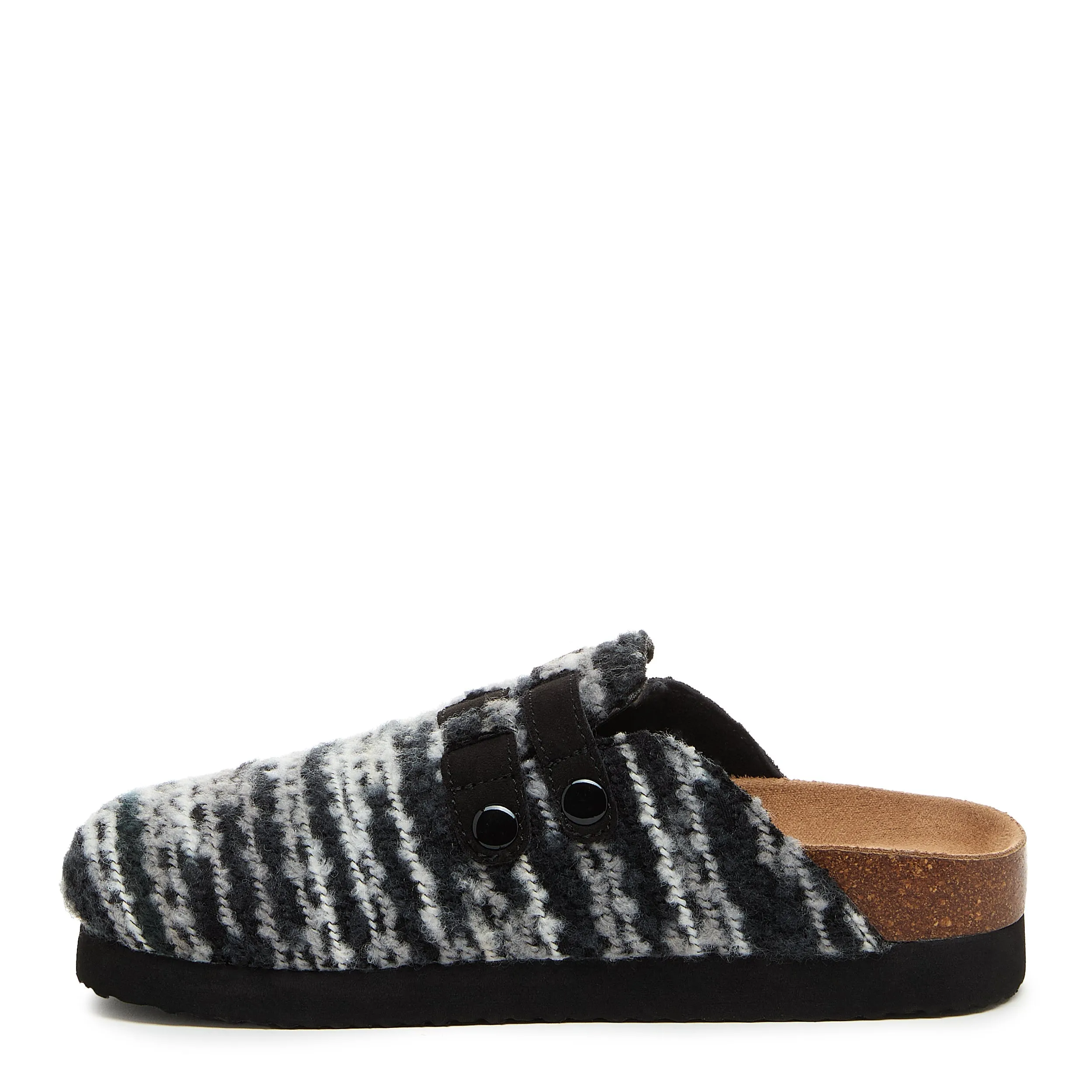 Abel Plus Black Stripe Clogs