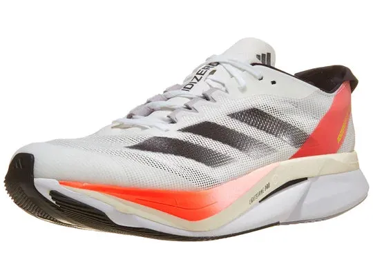 Adidas | Adizero Boston 12 | Men's | Ftwr White/Aurora Met/Solar Red