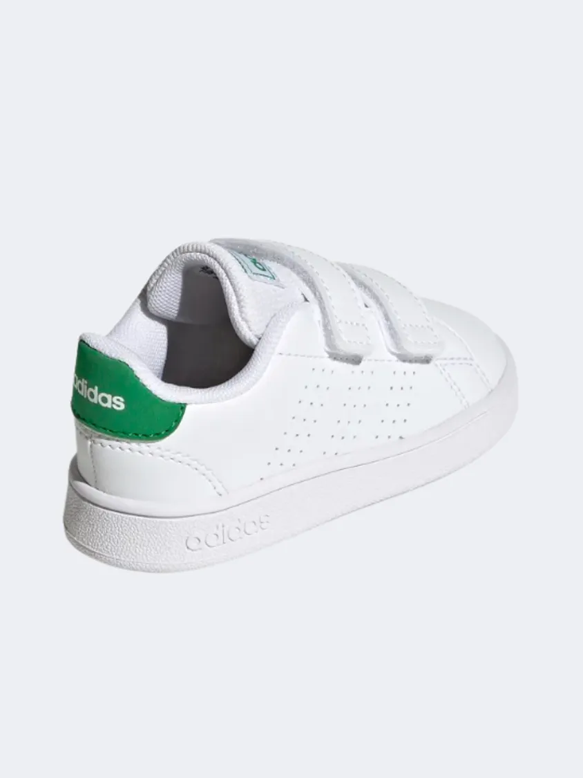 Adidas Advantage Lifestyle Infant-Unisex Sportswear Shoes White/Green