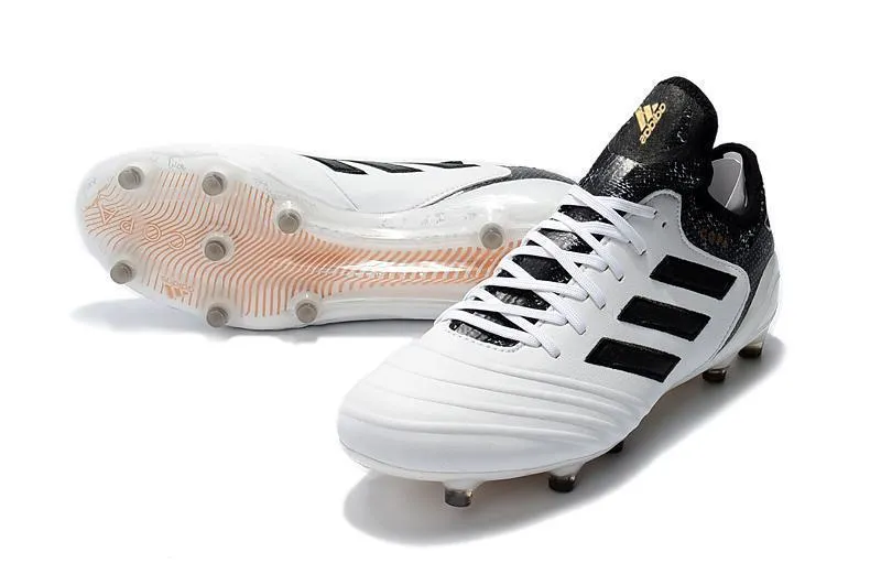 Adidas Copa 17.1 FG Soccer Cleats White Black