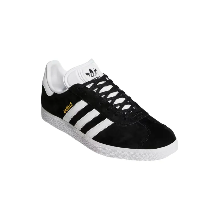 Adidas Originals scarpa sneakers da uomo Gazelle BB5476 nero bianco