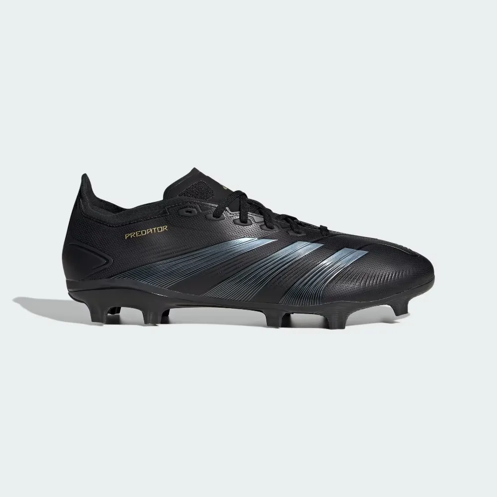 Adidas Predator League FG (Black / Iron / Gold)