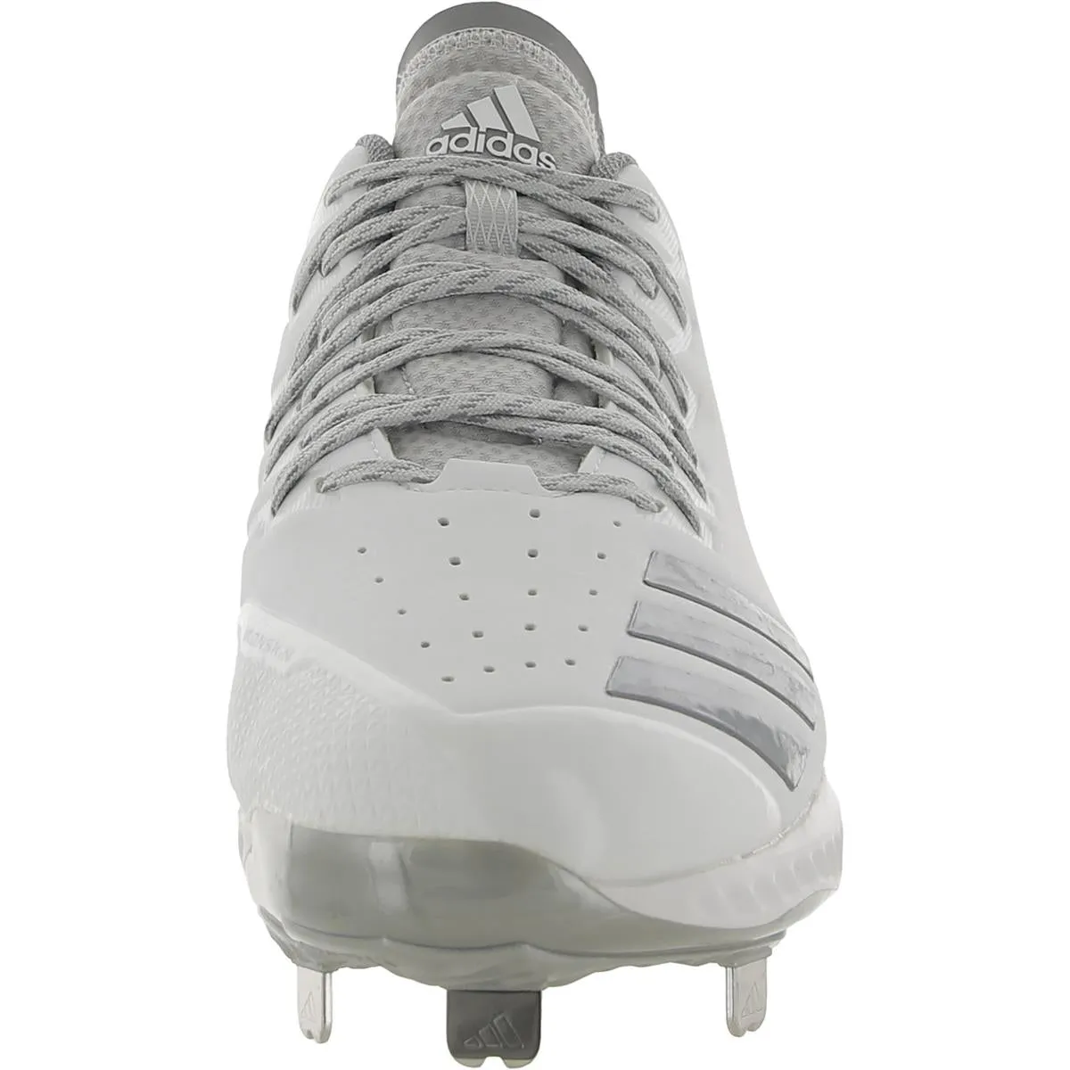 Adidas Womens Icon Bounce Faux Leather Lace-Up Cleats