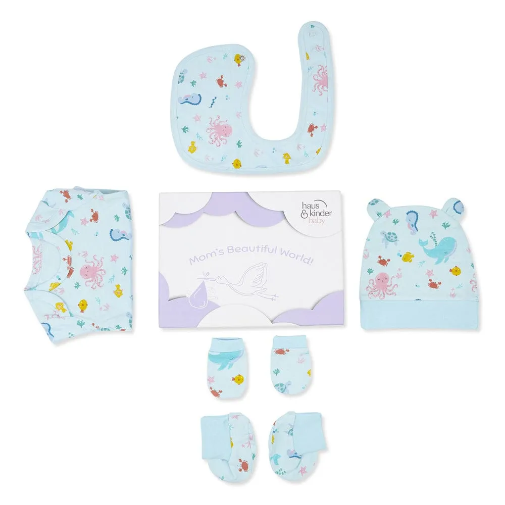 Adorable Attire Gift Set : Pack of 5 (Vitamin Sea)