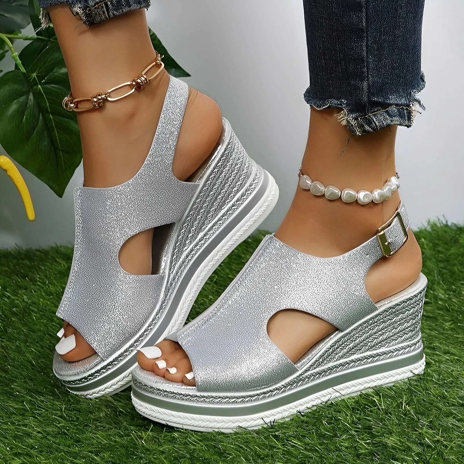 ADRE™ - STYLISH WEDGE SANDALS