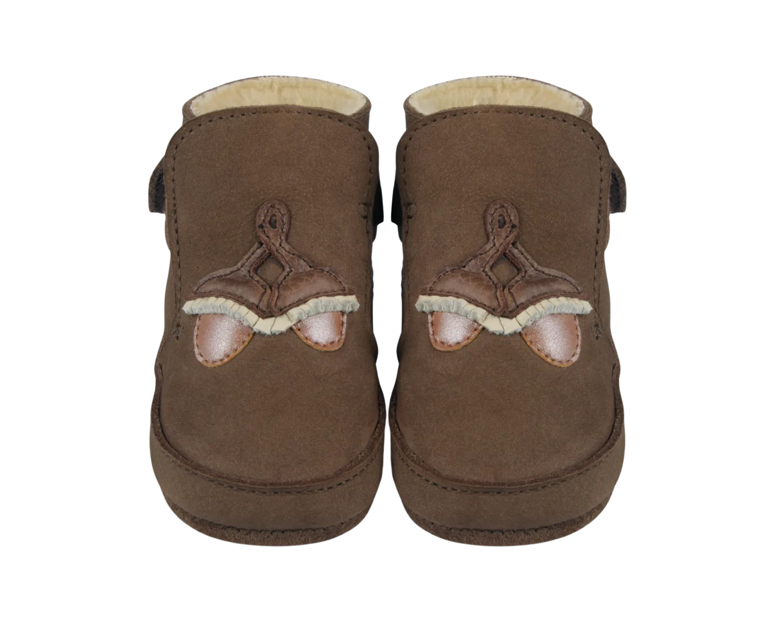 Aggas Booties | Acorn | Hazelnut Nubuck