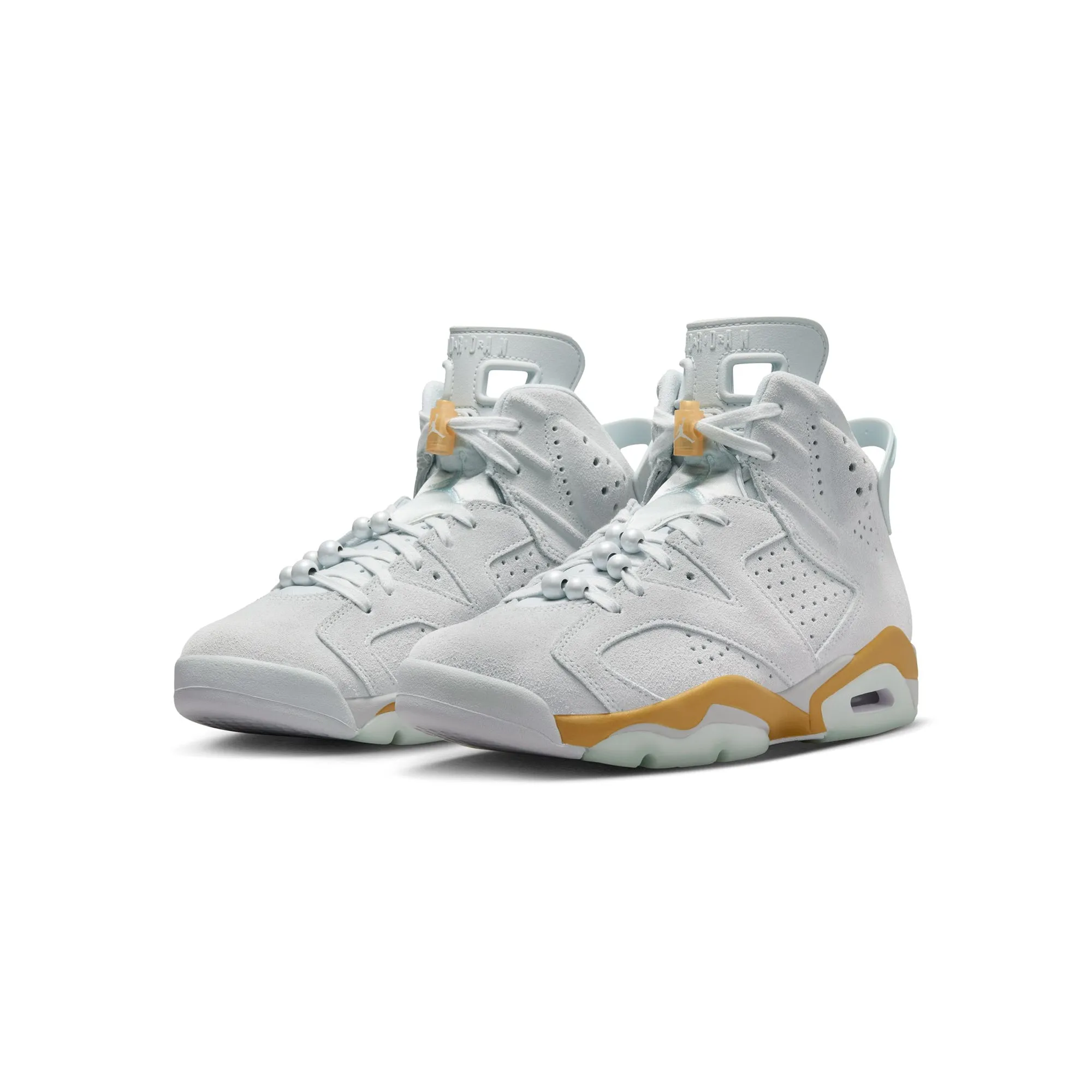 Air Jordan Womens 6 Retro "Pearl" Shoes