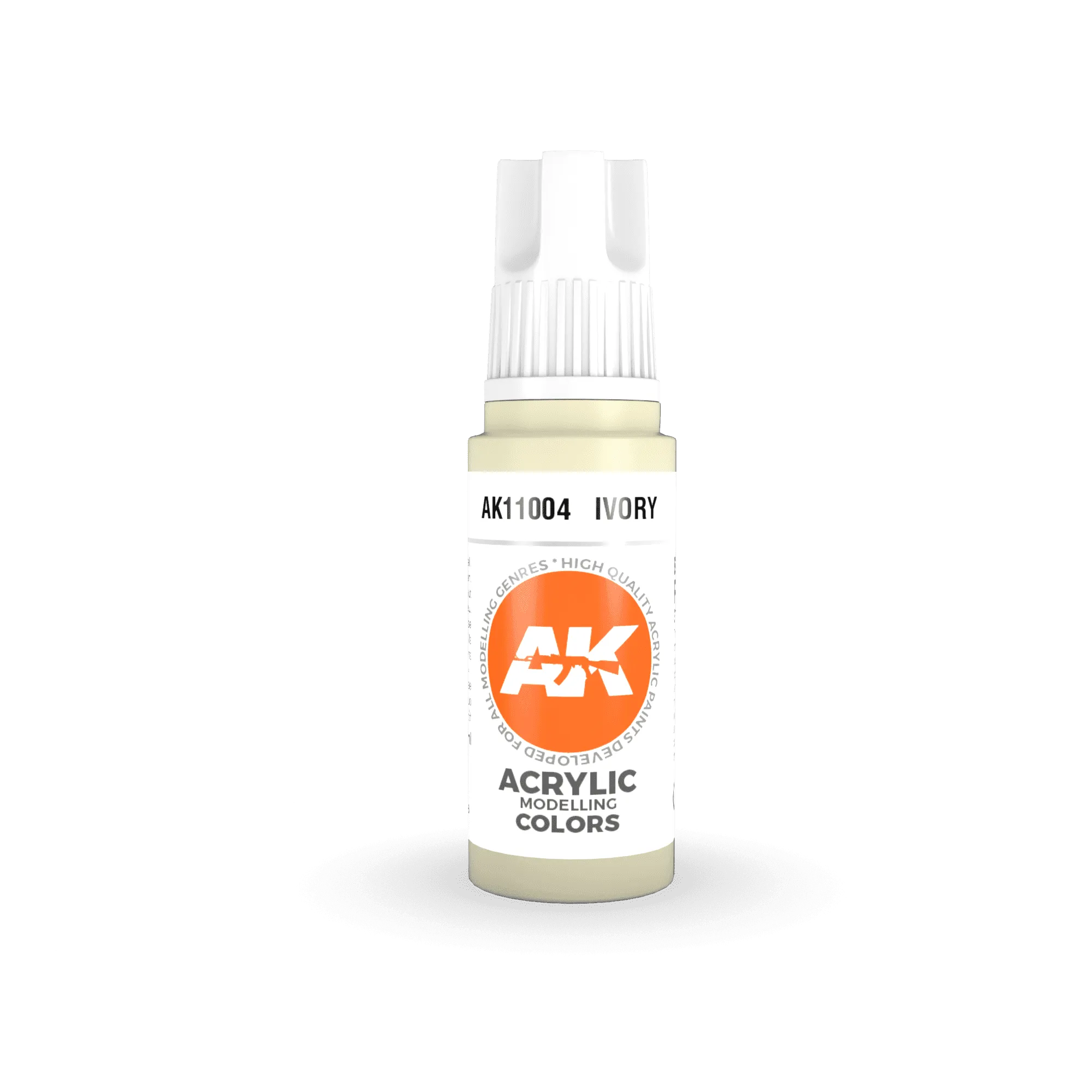 AK Interactive AK11004 3G Ivory Acrylic Paint 17ml