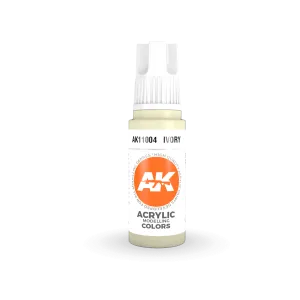 AK Interactive AK11004 3G Ivory Acrylic Paint 17ml