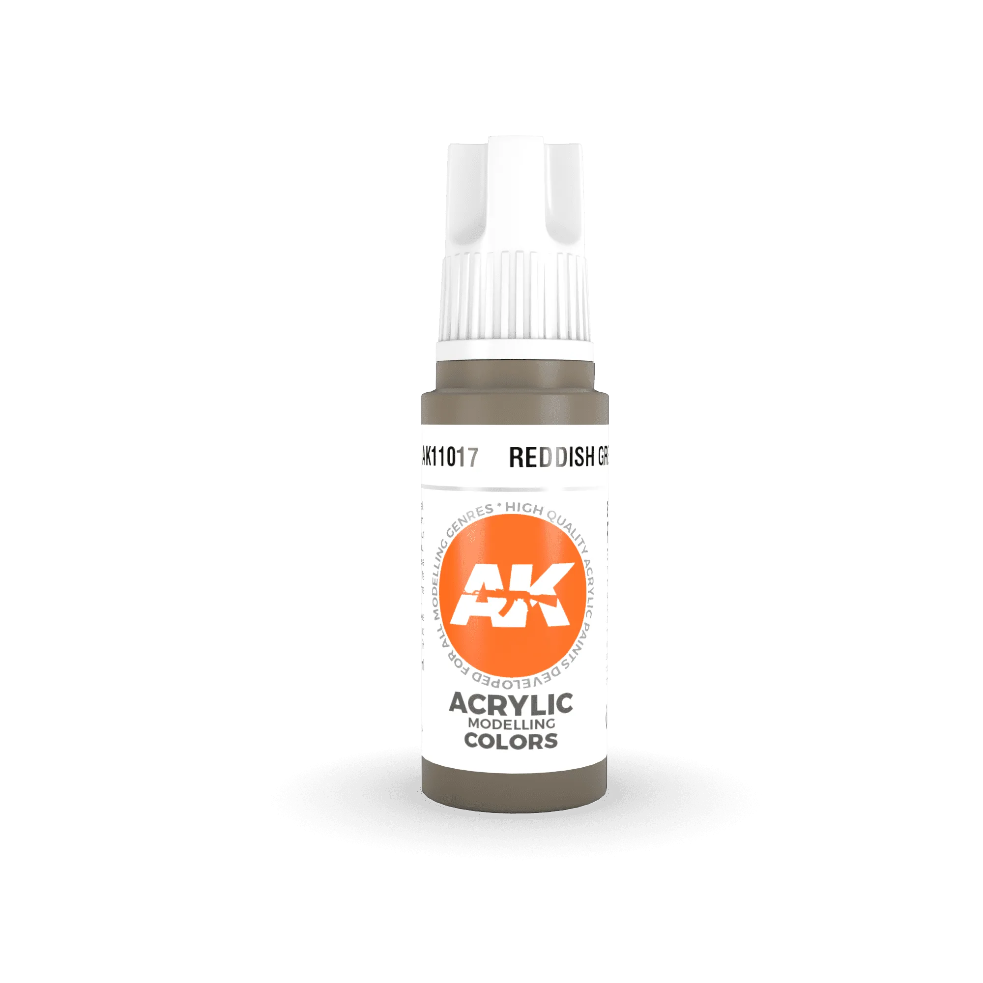 AK Interactive AK11017 3G Reddish Gray Acrylic Paint 17ml