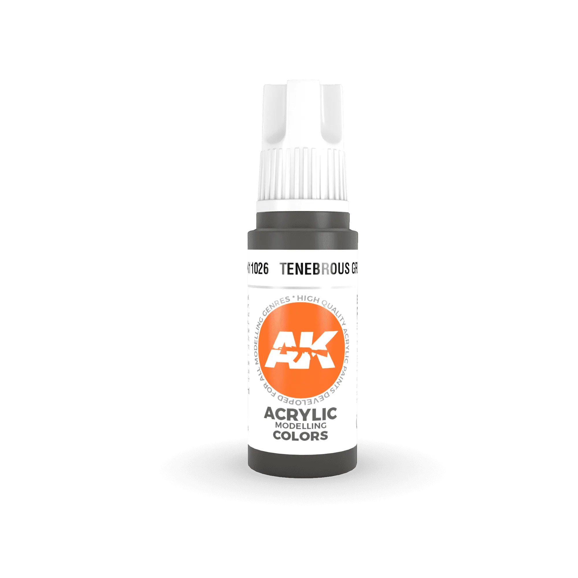 AK Interactive AK11026 3G Tenebrous Gray Acrylic Paint 17ml