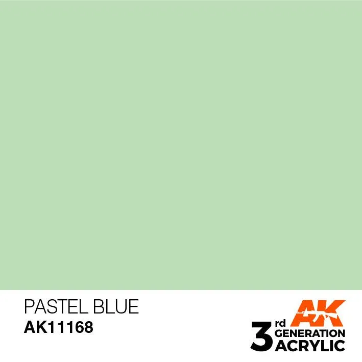 AK Interactive AK11168 3G Pastel Blue Acrylic Paint 17ml