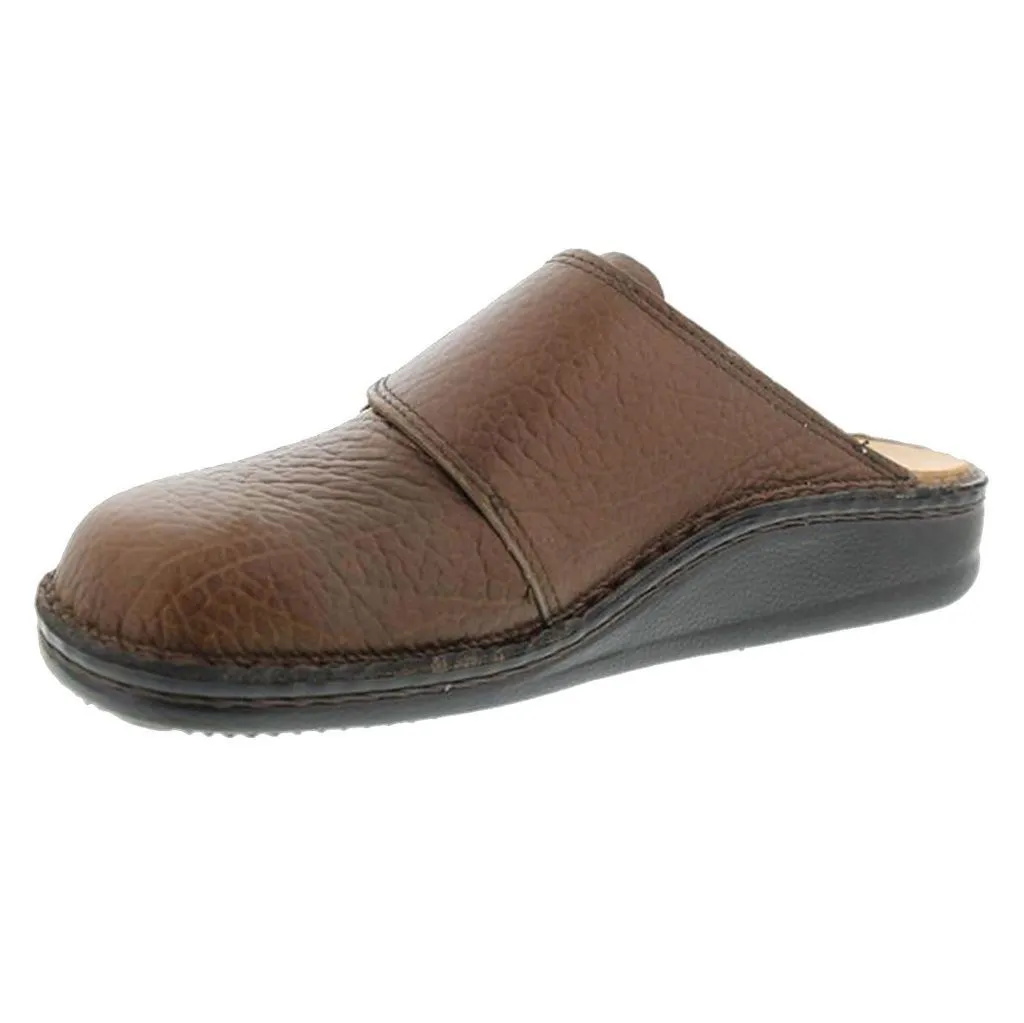 Amalfi Leather Unisex Slip-On Sandals