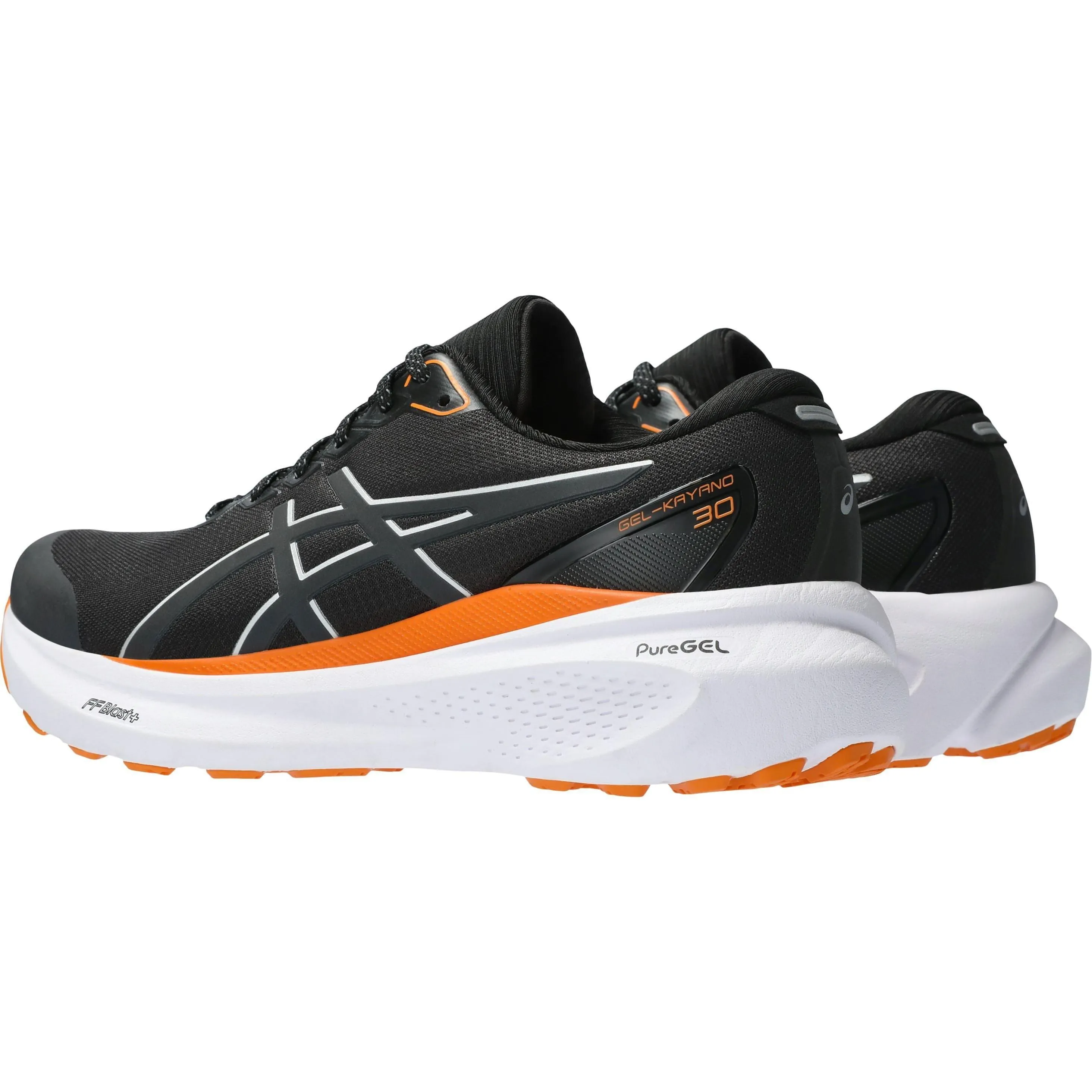 Asics Gel Kayano 30 Lite-Show Womens Running Shoes - Black