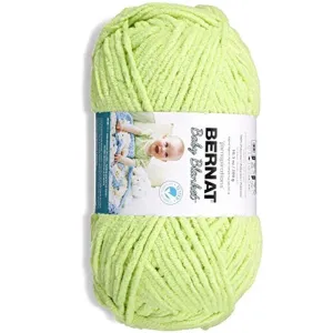 Bernat Baby Blanket Big Ball Yarn Lemon Lime