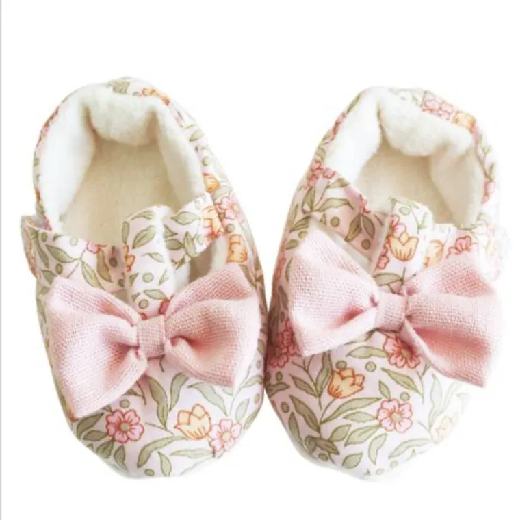 Bow Booties Blossom Lily Pink