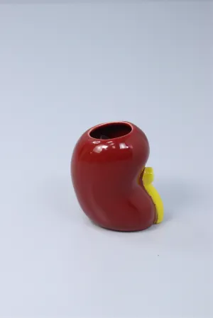 Ceramic Kidney Pen Holder