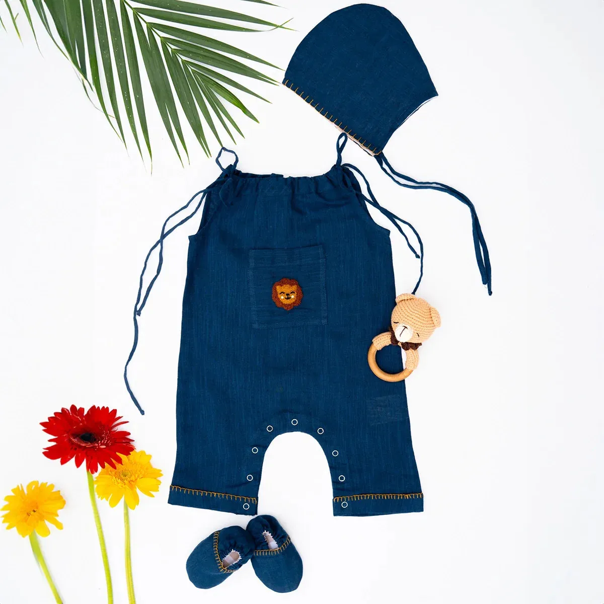 Cotton Gift Hamper For Kids | Indigo Blue