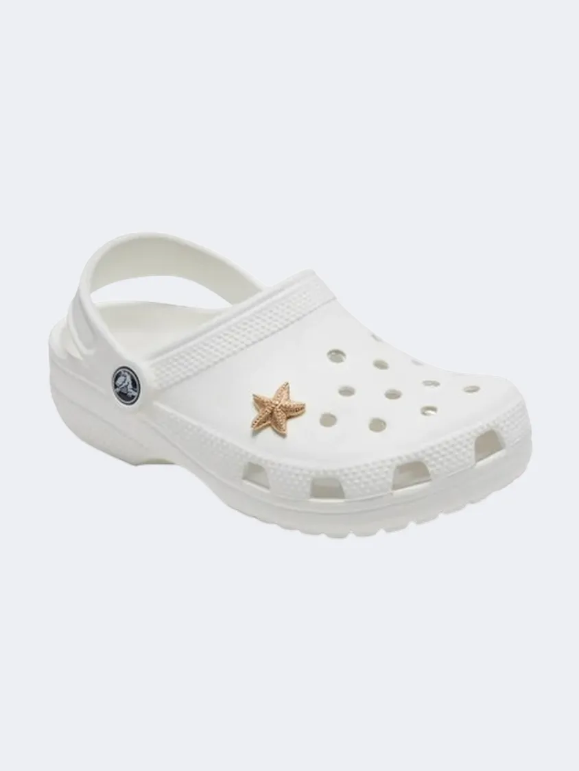 Crocs Star Fish Unisex Lifestyle Pins Gold