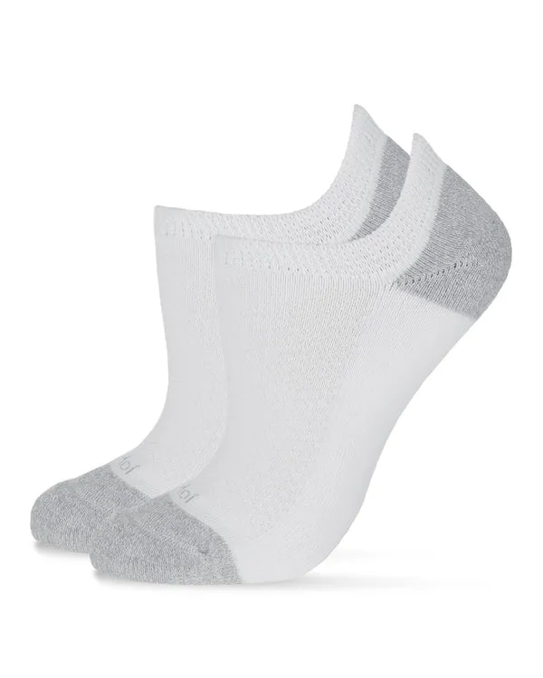 Cushioned No-Show Ankle Diabetic Socks by Me Moí - 2 Pairs