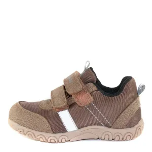 D.D. Step Little Kid Boy Waterproof Double Strap Shoes Chocolate Brown - Supportive Leather From Europe Kids Orthopedic