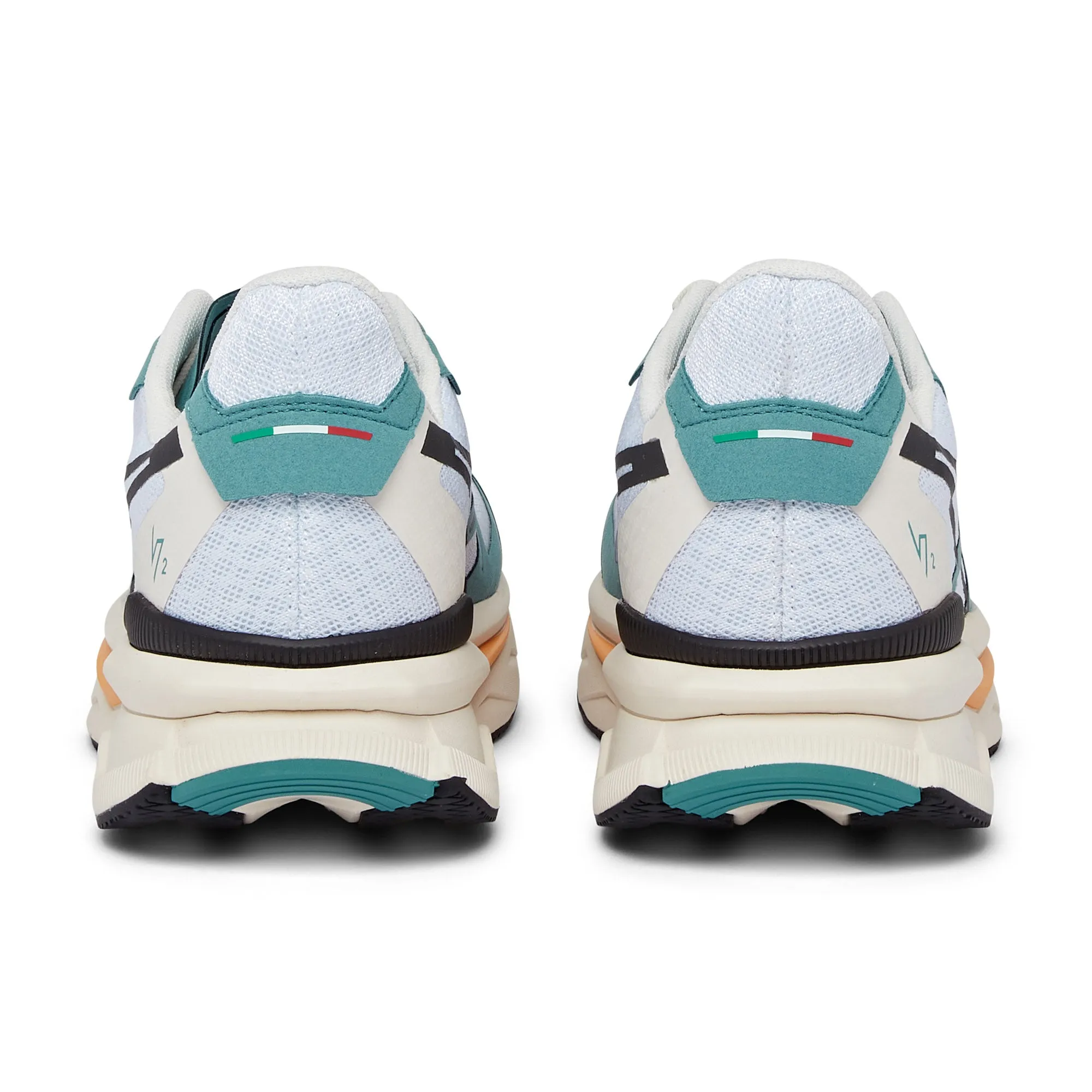 Diadora ATOMO V7000-2 Running Trainers (WHITE/BRITTANY BLUE)