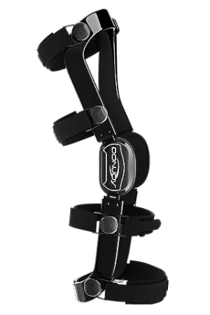 DONJOY Defiance III Knee Brace ACL BLACK GLOSS