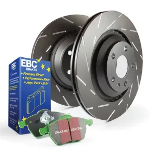 EBC Brakes S2KR2374 S2 Kits Greenstuff 2000 and USR Rotors