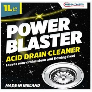 Emerald Clover Power Blaster Acid Drain Cleaner 1L