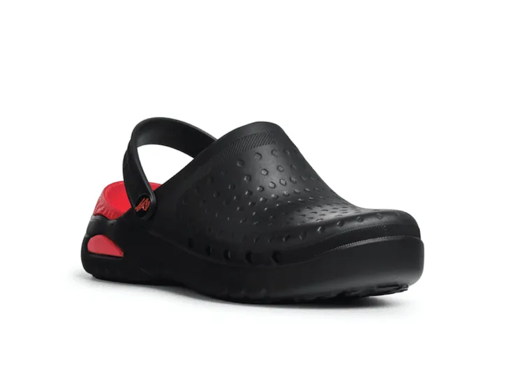 'EVA SOFT' Unisex Black Clogs with removable insole