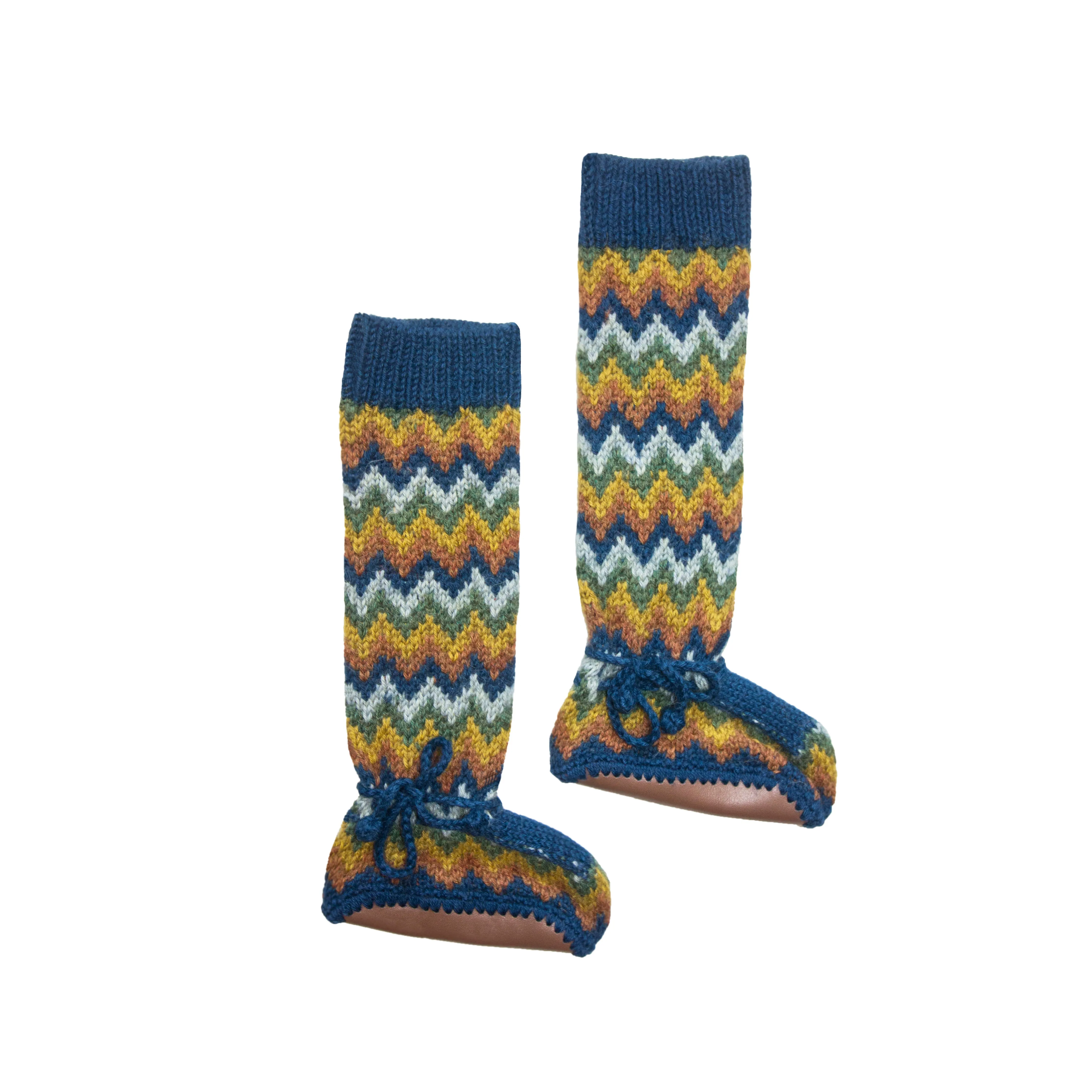 Fair Isle Booties