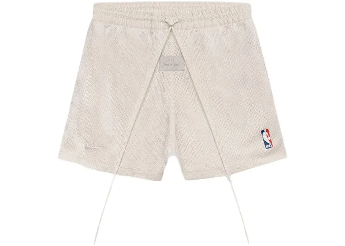 FEAR OF GOD X NIKE BASKETBALL SHORTS LIGHT CREAM