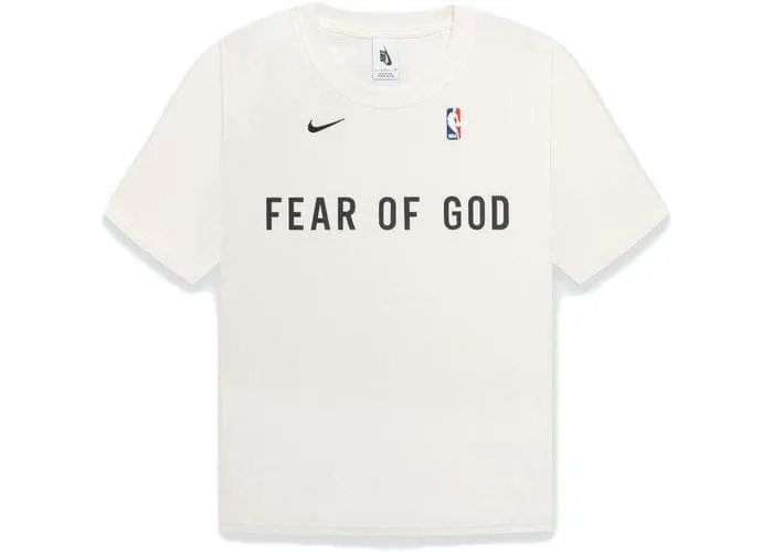 FEAR OF GOD X NIKE WARM UP T-SHIRT SAIL