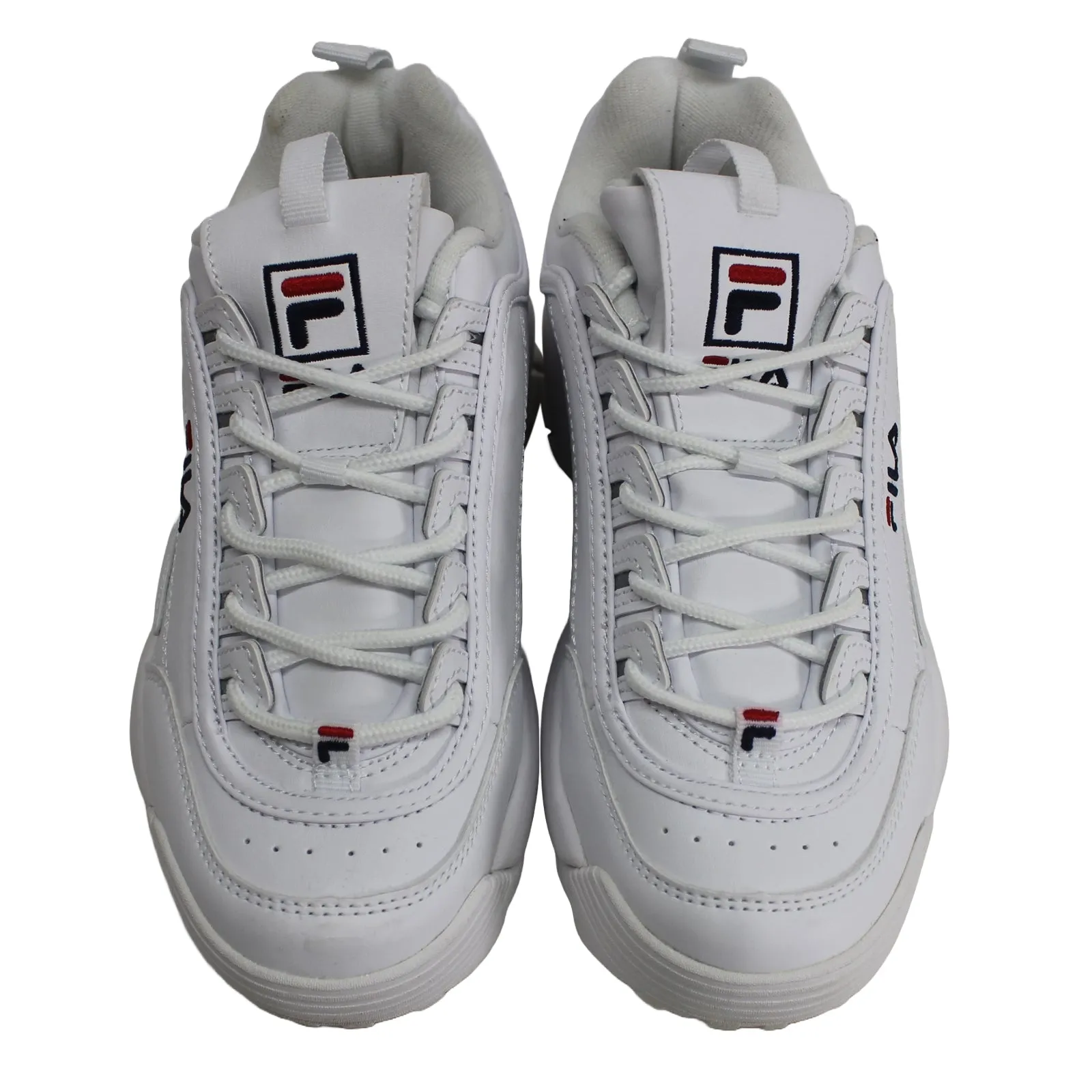 Fila Youth Trainers Disruptor II Sports Low-Top Lace-Up Synthetic - UK 4