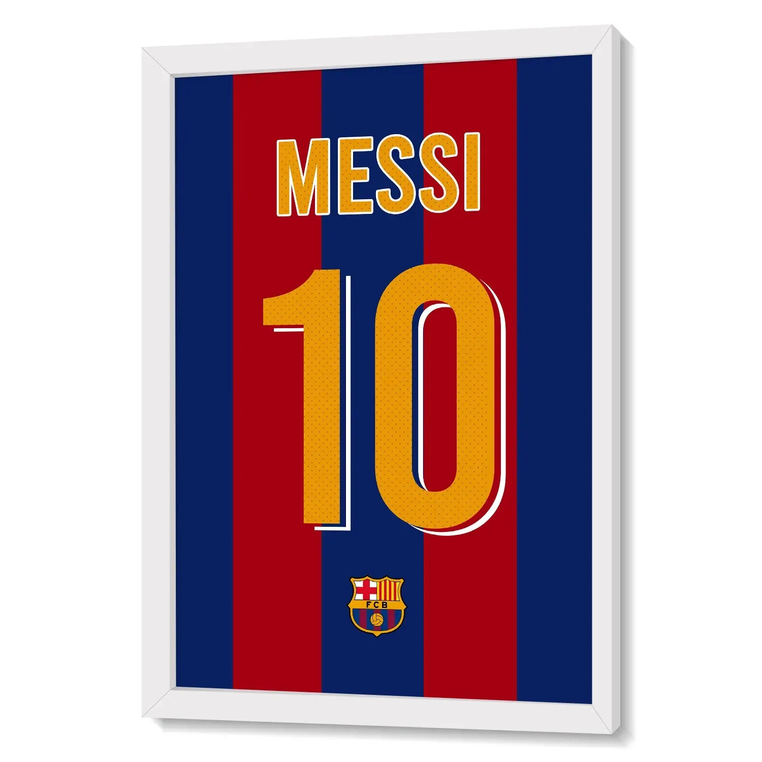 Footballer Messi Jersey Artwork