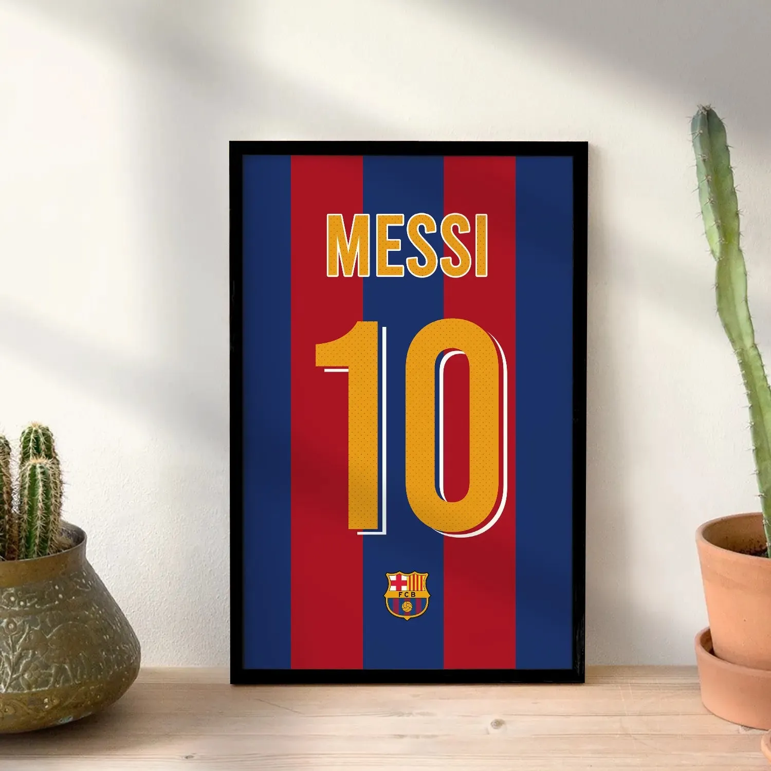 Footballer Messi Jersey Artwork