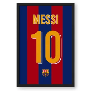 Footballer Messi Jersey Artwork