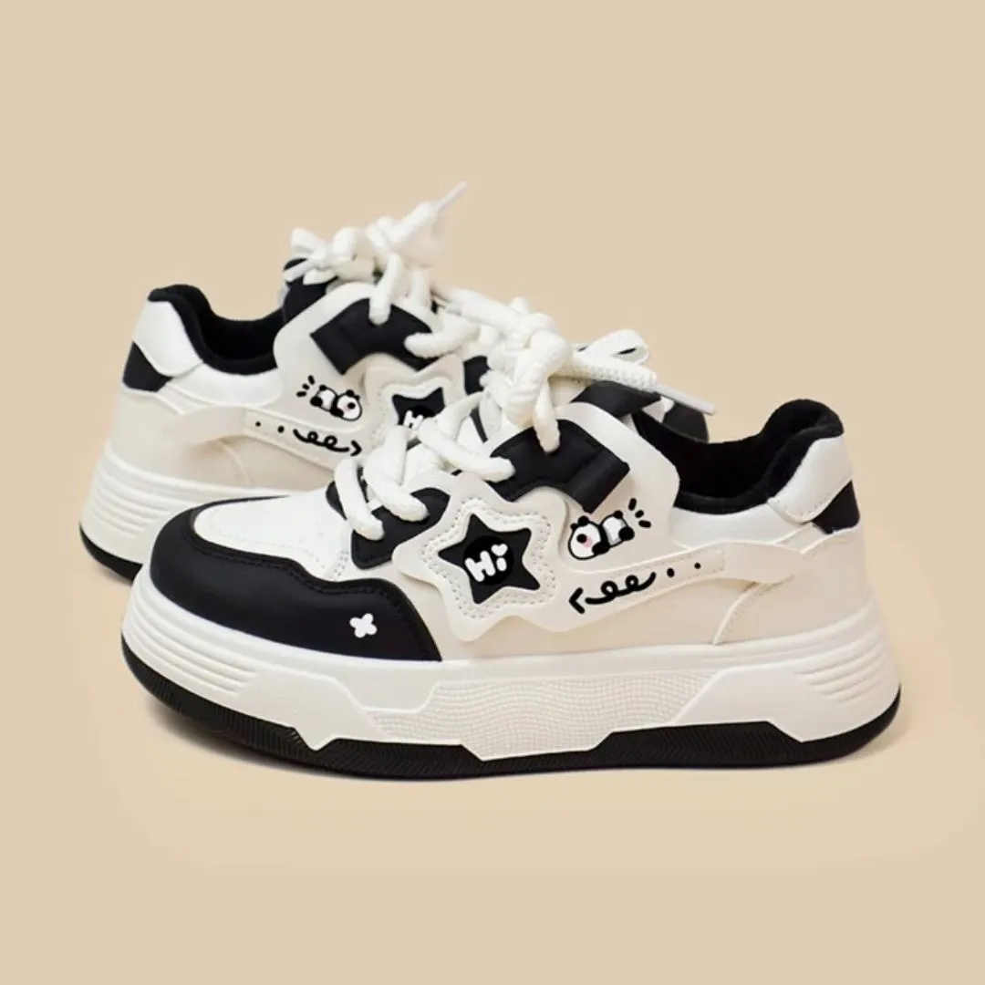 Friendly Panda Chunky Casual Shoes - Women's