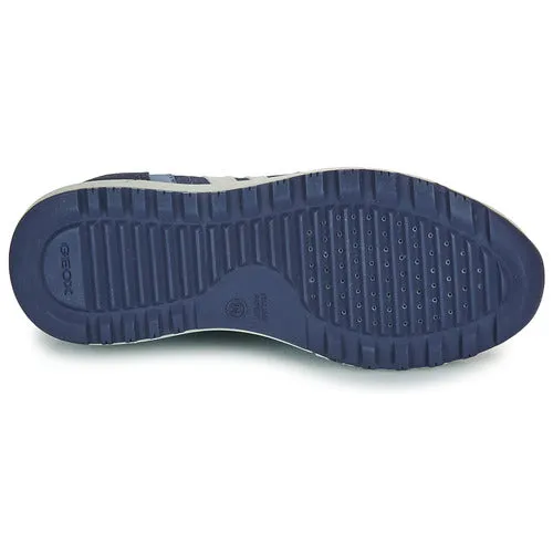 Geox Alben Boys Velcro Shoe Navy/White Dk.gray