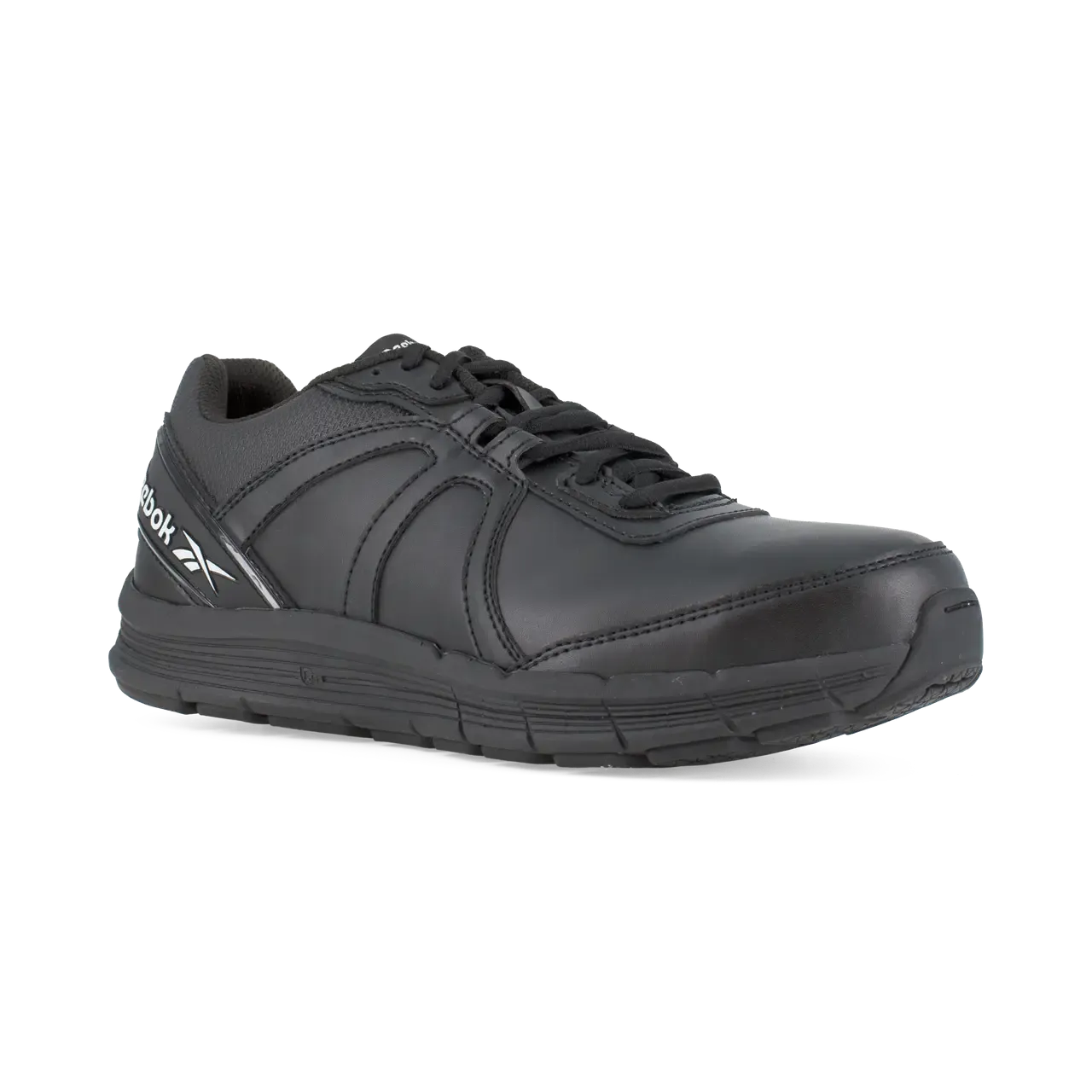 Guide Steel-Toe Athletic Work Shoe Black