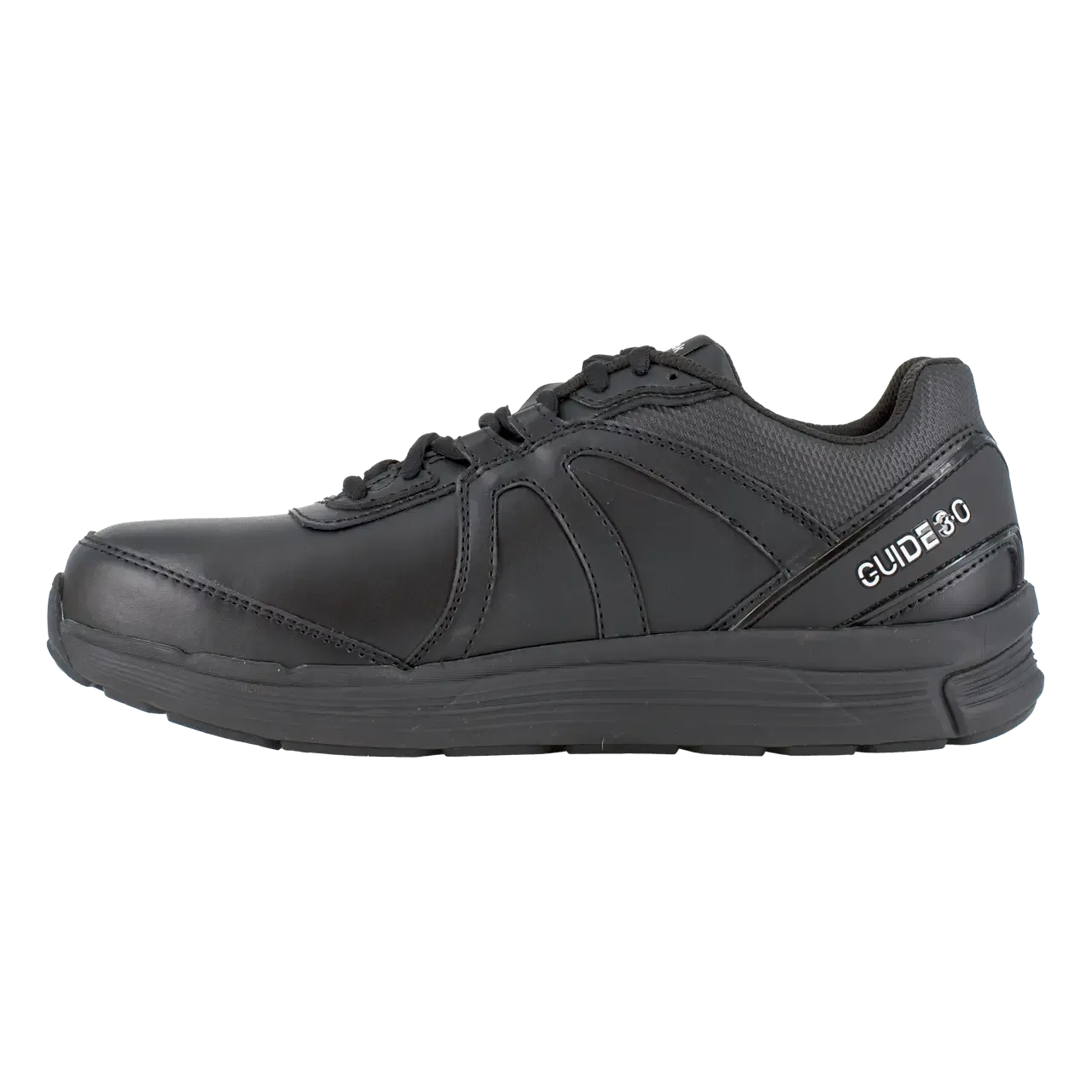 Guide Steel-Toe Athletic Work Shoe Black