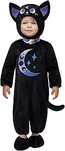 Halloween Unisex Baby Black Cat Costume