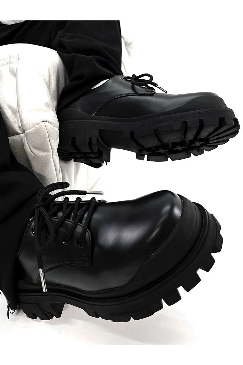 Halloy™ High-end Black Elevated Leather Shoes