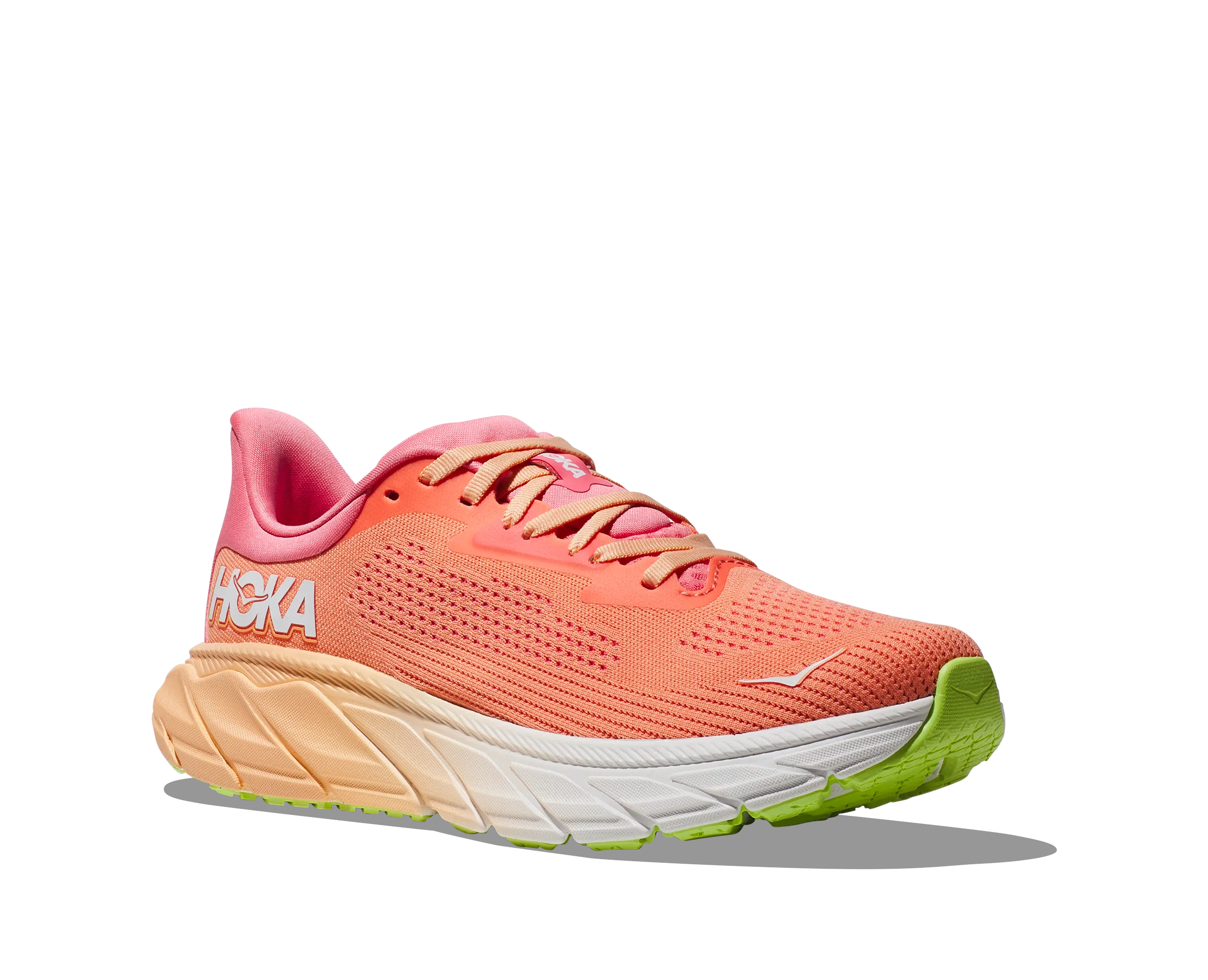 Hoka Womens Trainer Arahi 7 Papaya/Coral