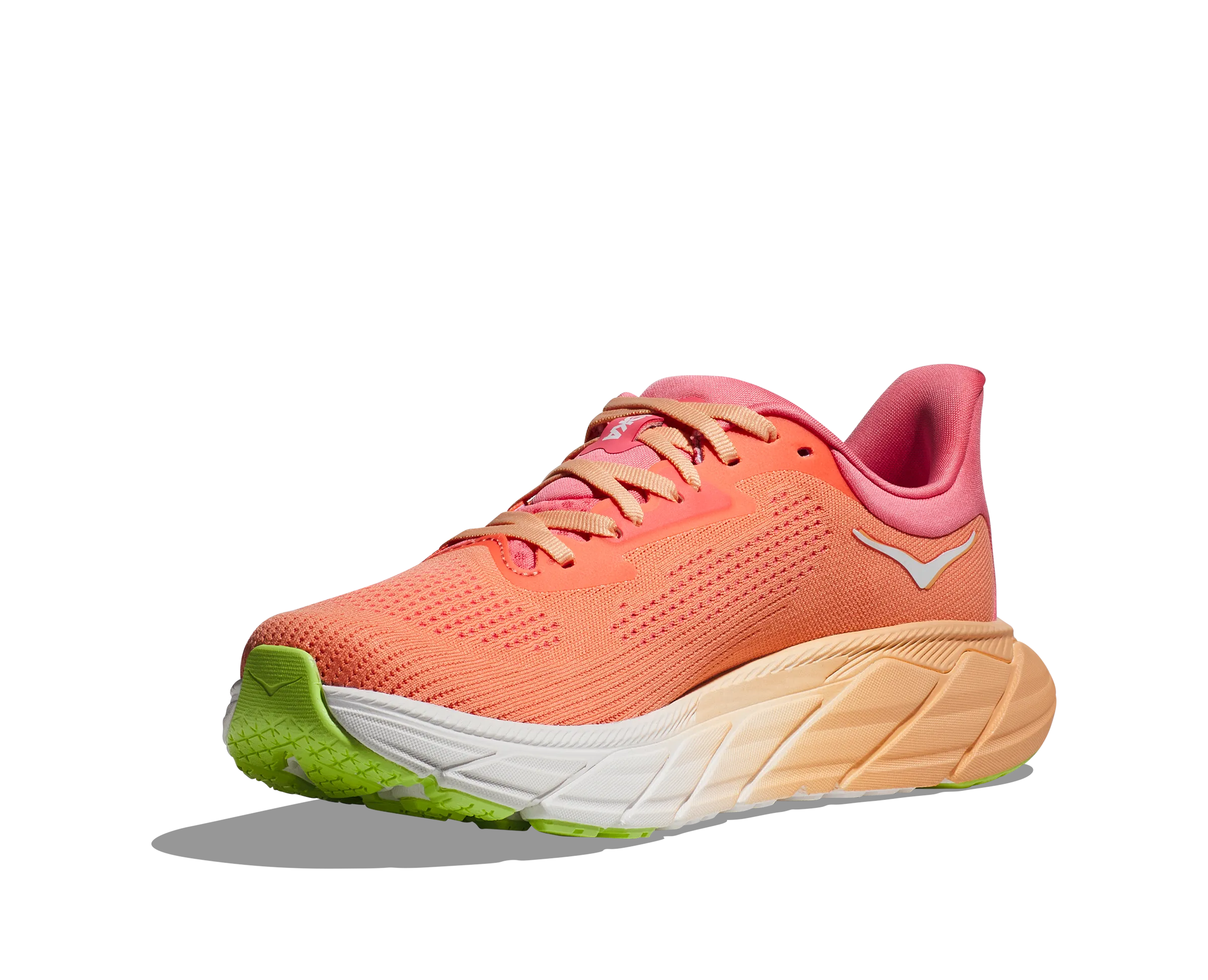 Hoka Womens Trainer Arahi 7 Papaya/Coral