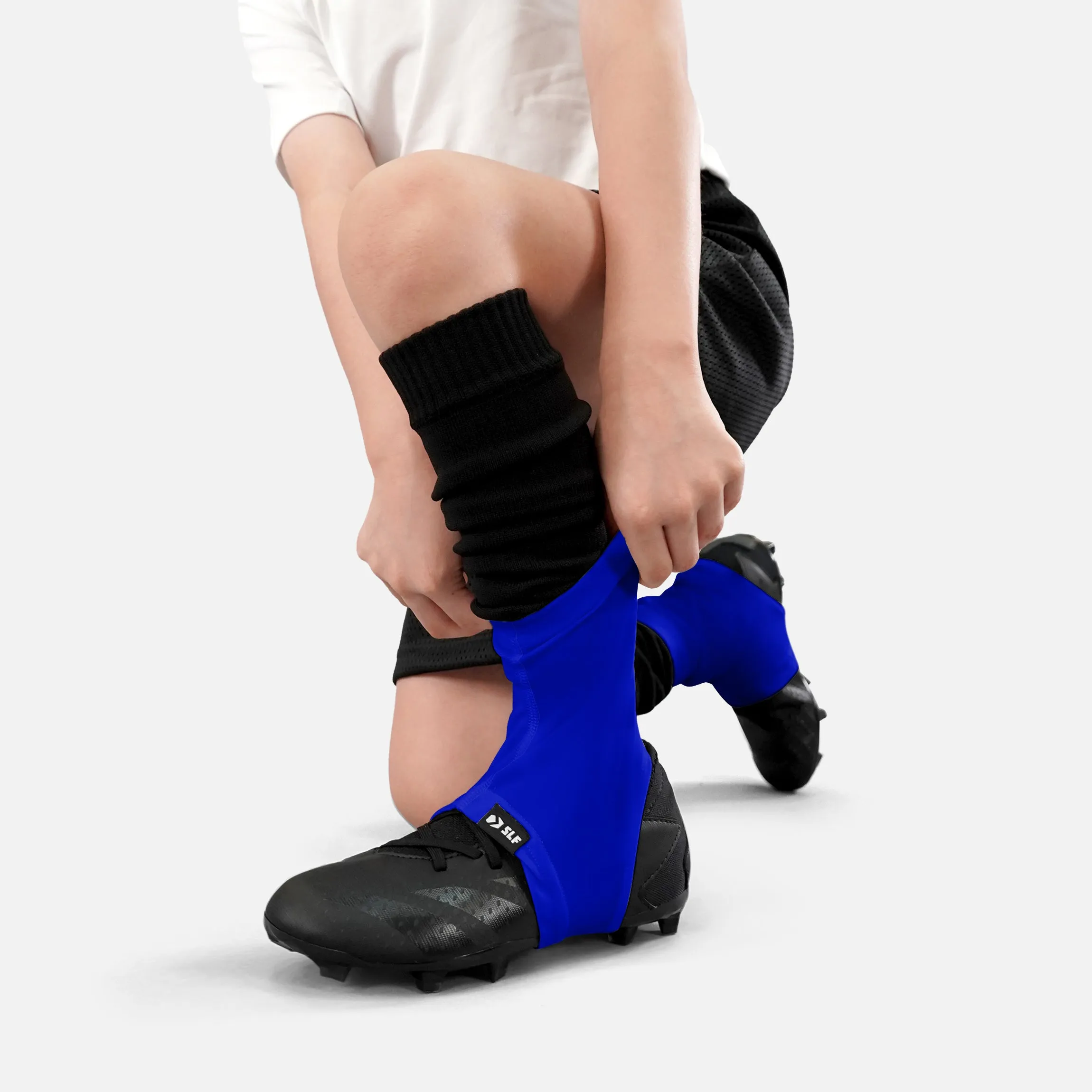 Hue Royal Blue Kids Spats / Cleat Covers